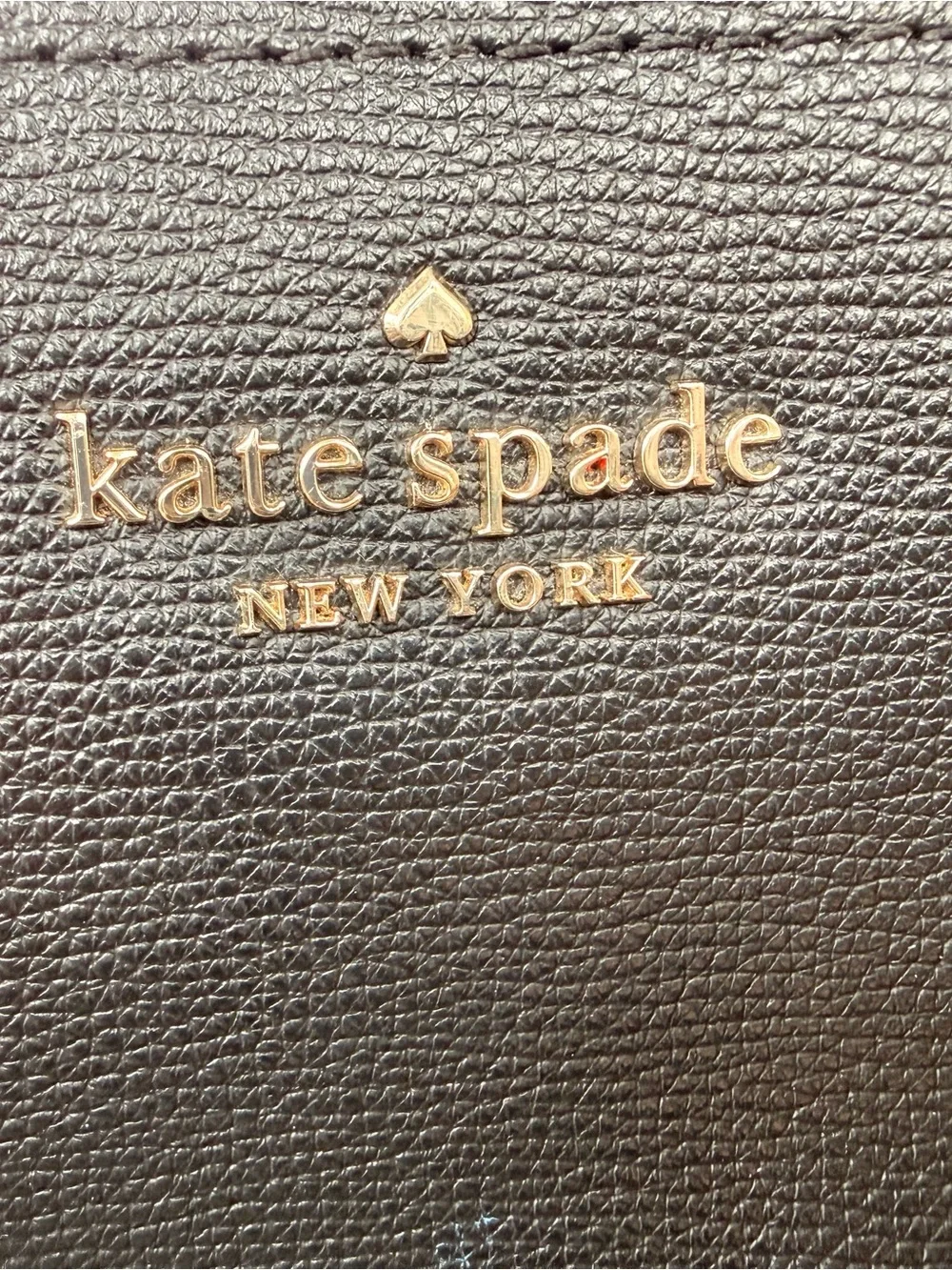 Kate Spade Darcy Small Satchel – Black Pebbled Leather